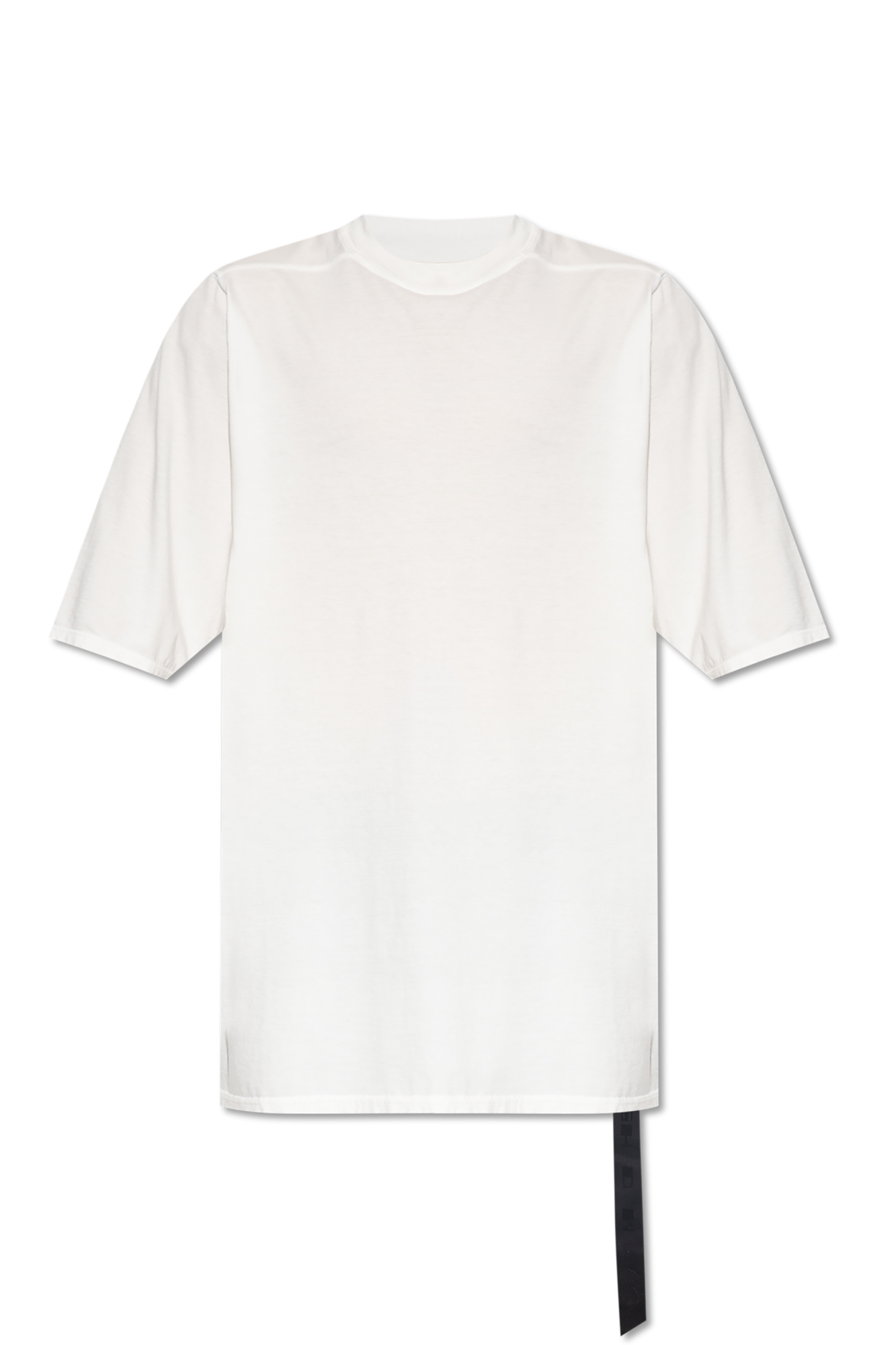 Tシャツ・カットソー RICK OWENS WHITE COTTON T-SHIRT Rick Owens White cotton T-shirt | TheDoubleF